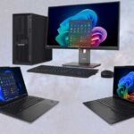 Collage of Lenovo ThinkPad X13 L16 and ThinkstationP4