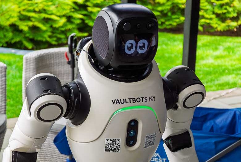 Vaultbots NY entertainment robot